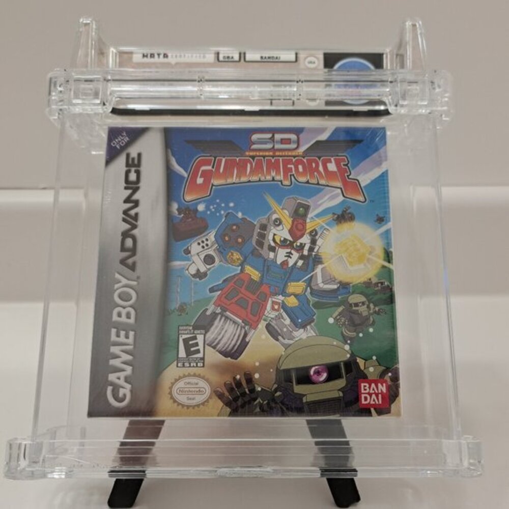 Brand New WATA Graded 9.8 A+  Almost Perfect Very Rare! SD Gundam Force Gameboy